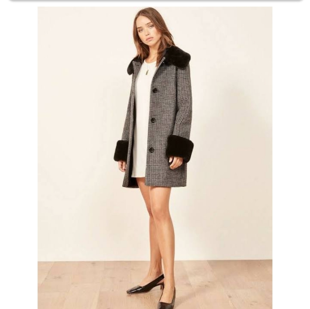 ISO Reformation Lucille Coat M S or L